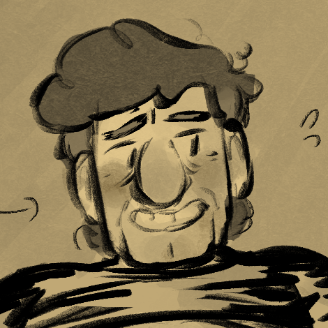 A thumbnail of Ford Pines blushing and looking away.